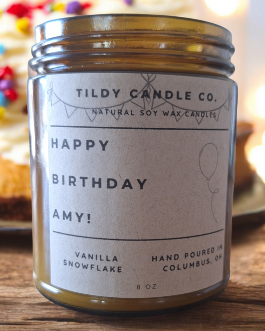 BIRTHDAY CANDLE